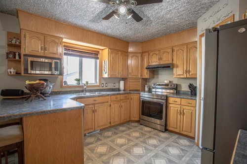 2 Bjornson Avenue, High Level, AB - Indoor Photo Showing Kitchen With Double Sink