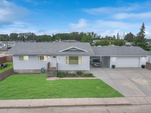 5801 49Th Street, High Prairie, AB - Outdoor With Deck Patio Veranda With Exterior