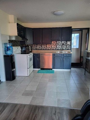 4916-58 Avenue, High Prairie, AB - Indoor Photo Showing Kitchen With Double Sink