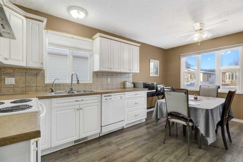 12129 94A Street, Grande Prairie, AB - Indoor Photo Showing Kitchen With Double Sink