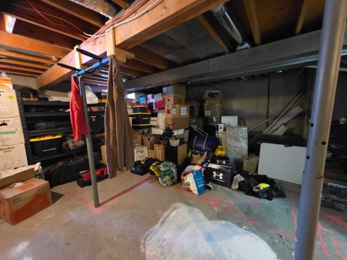 10853 99 Avenue, Grande Cache, AB - Indoor Photo Showing Basement