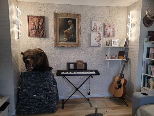 5217 50 Street, Eaglesham, AB - Indoor With Fireplace