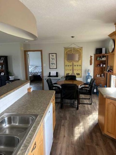 18142 Township Road 1102, Rural Mackenzie County, AB - Indoor Photo Showing Kitchen With Double Sink