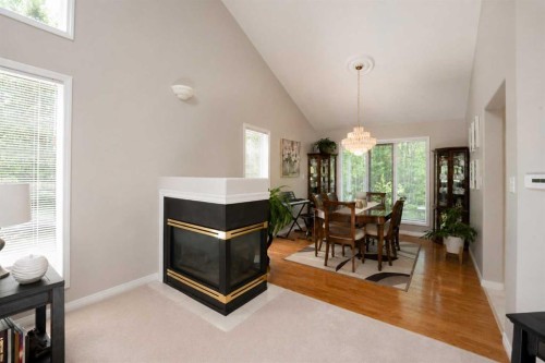 711044 Range Road 55, Grande Prairie, AB - Indoor With Fireplace