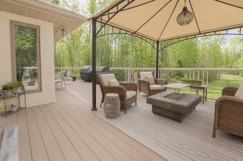 711044 Range Road 55, Grande Prairie, AB - Outdoor With Deck Patio Veranda With Exterior