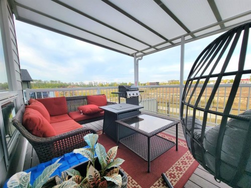 6530 Grand Banks Drive, Grande Prairie, AB - Outdoor With Deck Patio Veranda With View With Exterior