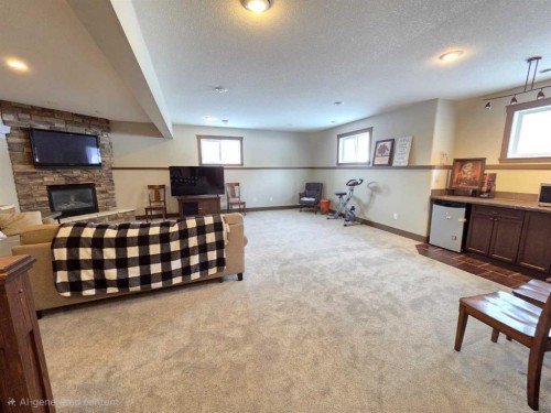 #1-63028 704 Township, Rural Grande Prairie No. 1, County Of, AB - Indoor With Fireplace
