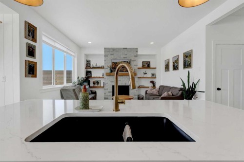 12018 83 Avenue, Grande Prairie, AB - Indoor Photo Showing Kitchen With Double Sink
