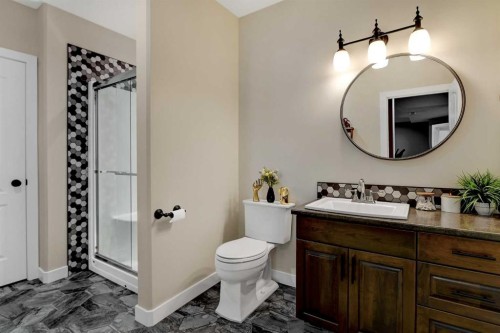 7725 67 Avenue, Rural Grande Prairie No. 1, County Of, AB - Indoor Photo Showing Bathroom