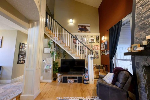 40-712009 Range Road 54 Range, Rural Grande Prairie No. 1, County Of, AB - Indoor With Fireplace