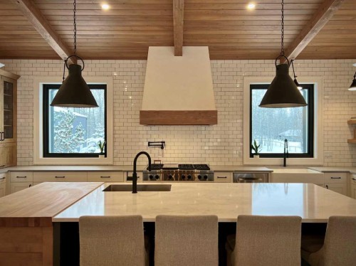 49-54049 Township Road 712, Rural Grande Prairie No. 1, County Of, AB - Indoor Photo Showing Kitchen With Upgraded Kitchen