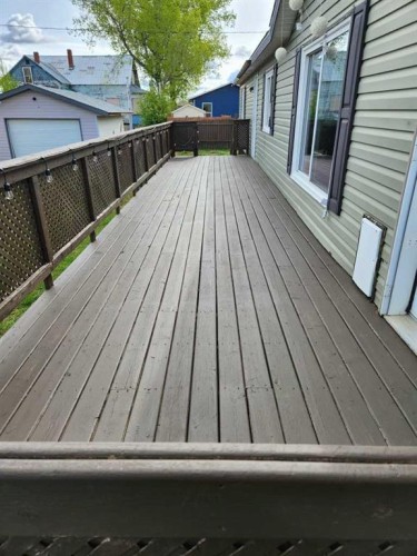 4523 51 Street, Rycroft, AB - Outdoor With Deck Patio Veranda With Exterior