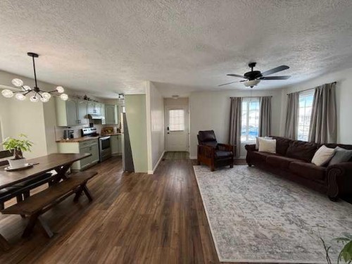 4 Boyer Close, High Level, AB - Indoor Photo Showing Living Room