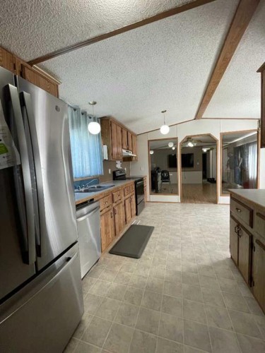 10508 98 Avenue, High Level, AB - Indoor Photo Showing Kitchen With Double Sink