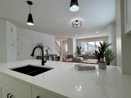 8570 72 Avenue, Grande Prairie, AB - Indoor Photo Showing Kitchen With Double Sink