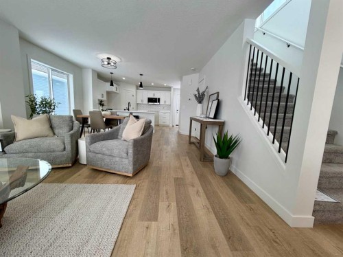 8570 72 Avenue, Grande Prairie, AB - Indoor Photo Showing Living Room