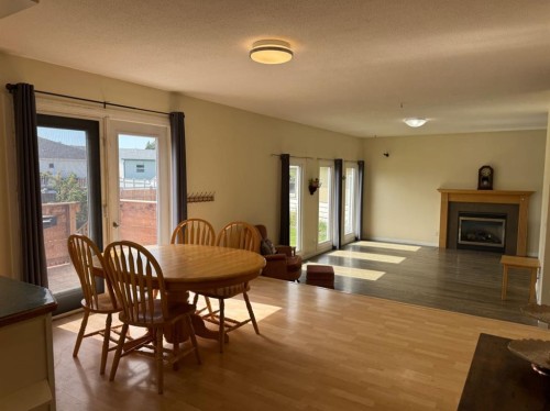 11721 103 Avenue, Fairview, AB - Indoor With Fireplace