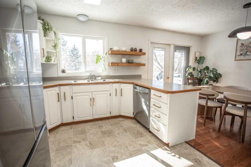 10403 106 Avenue, High Level, AB - Indoor Photo Showing Kitchen With Double Sink