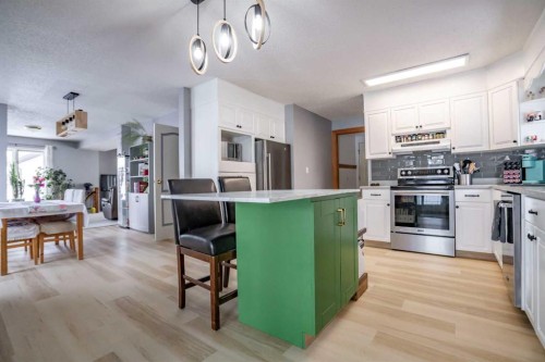 8 Grenier Ave, St. Isidore, AB - Indoor Photo Showing Kitchen With Stainless Steel Kitchen With Upgraded Kitchen