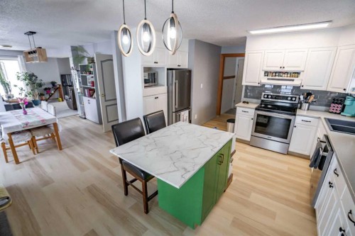 8 Grenier Ave, St. Isidore, AB - Indoor Photo Showing Kitchen With Stainless Steel Kitchen