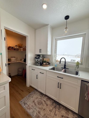 10406 105 Ave, La Crete, AB - Indoor Photo Showing Kitchen With Double Sink