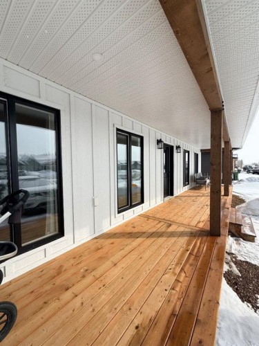 10406 105 Ave, La Crete, AB -  With Deck Patio Veranda With Exterior