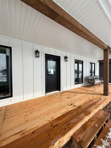 10406 105 Ave, La Crete, AB - Outdoor With Deck Patio Veranda With Exterior