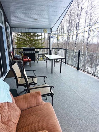 #10-1St Avenue Key Cove Estates, Joussard, AB - Outdoor With Deck Patio Veranda With Exterior