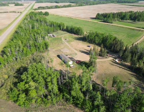 12072 Twp Rd 1072, La Crete, AB - Outdoor With View