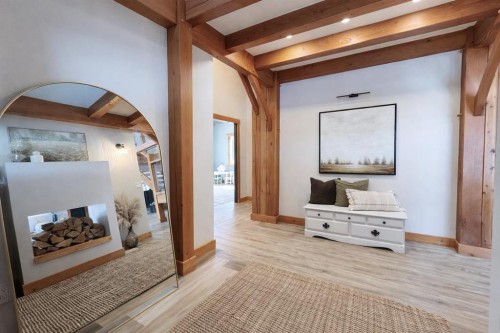 50047 774A Township, Rycroft, AB - Indoor With Fireplace