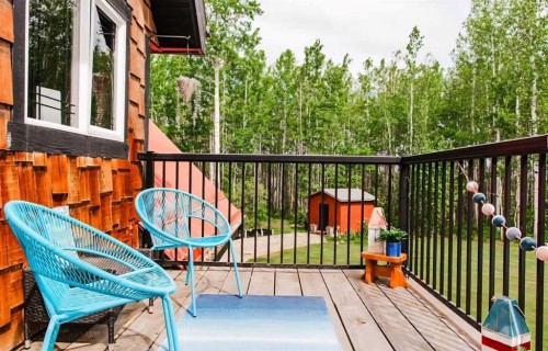 69479 Rr72, Grovedale, AB - Outdoor With Deck Patio Veranda With Exterior