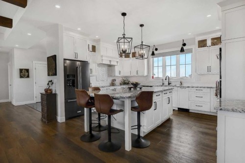 A-720017 Range Road 54, Rural Grande Prairie No. 1, County Of, AB - Indoor Photo Showing Kitchen With Upgraded Kitchen