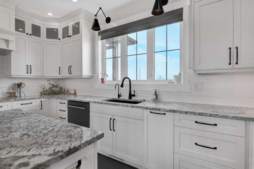 A-720017 Range Road 54, Rural Grande Prairie No. 1, County Of, AB - Indoor Photo Showing Kitchen With Upgraded Kitchen