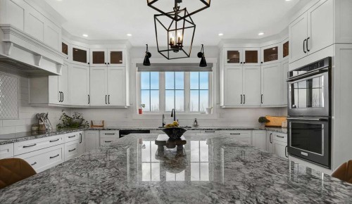 A-720017 Range Road 54, Rural Grande Prairie No. 1, County Of, AB - Indoor Photo Showing Kitchen With Upgraded Kitchen