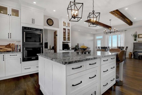 A-720017 Range Road 54, Rural Grande Prairie No. 1, County Of, AB - Indoor Photo Showing Kitchen With Upgraded Kitchen