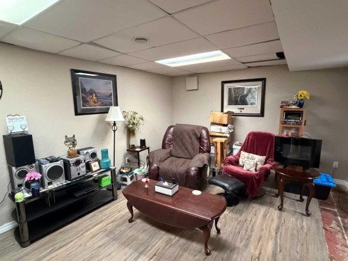 121 2 Avenue, Falher, AB - Indoor Photo Showing Basement