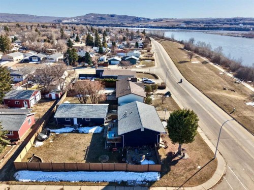 7901 94 Street, Peace River, AB - Outdoor With Body Of Water With View