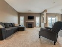 9510 Willow Drive, Grande Prairie, AB  - Indoor Photo Showing Living Room With Fireplace 