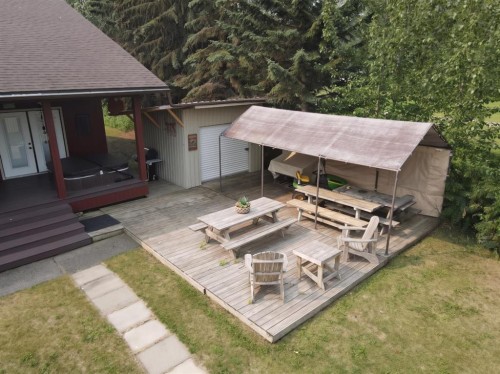 155 Peace River Avenue, Joussard, AB - Outdoor With Deck Patio Veranda