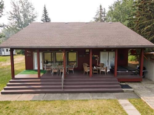 155 Peace River Avenue, Joussard, AB - Outdoor With Deck Patio Veranda