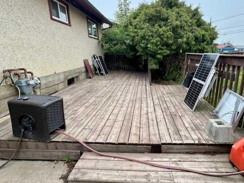 5205 50 Avenue, Grimshaw, AB - Outdoor With Deck Patio Veranda With Exterior