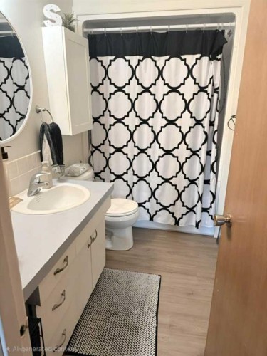 9606 84 Avenue, Peace River, AB - Indoor Photo Showing Bathroom