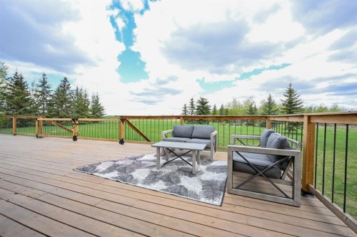 31050 43 Highway, Bezanson, AB - Outdoor With Deck Patio Veranda