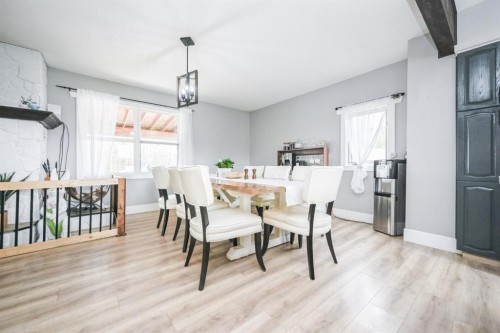 31050 43 Highway, Bezanson, AB - Indoor Photo Showing Dining Room