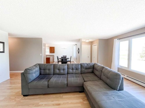 107 4 Avenue Sw, Falher, AB - Indoor Photo Showing Living Room