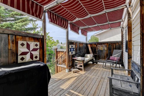 8002 103 Street, Grande Prairie, AB - Outdoor With Deck Patio Veranda With Exterior