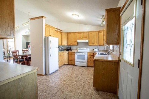 10415 106 Street, High Level, AB - Indoor Photo Showing Kitchen With Double Sink