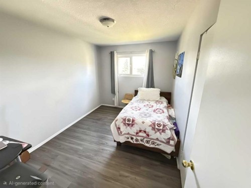 9517 89 Avenue, Peace River, AB - Indoor Photo Showing Bedroom