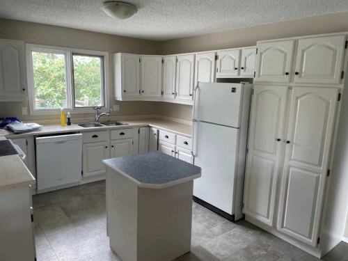 11314 113 Avenue, Fairview, AB - Indoor Photo Showing Kitchen With Double Sink
