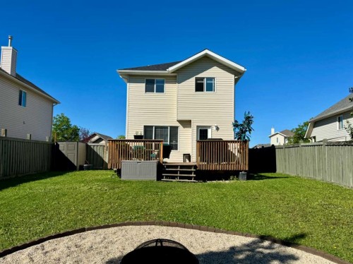 7901 Westpointe Drive, Grande Prairie, AB - Outdoor With Deck Patio Veranda